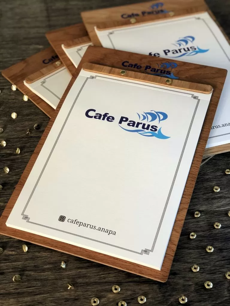 Печать меню для ресторанов и кафе